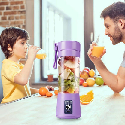 Portable & Rechargeable Electric Juicer Blender